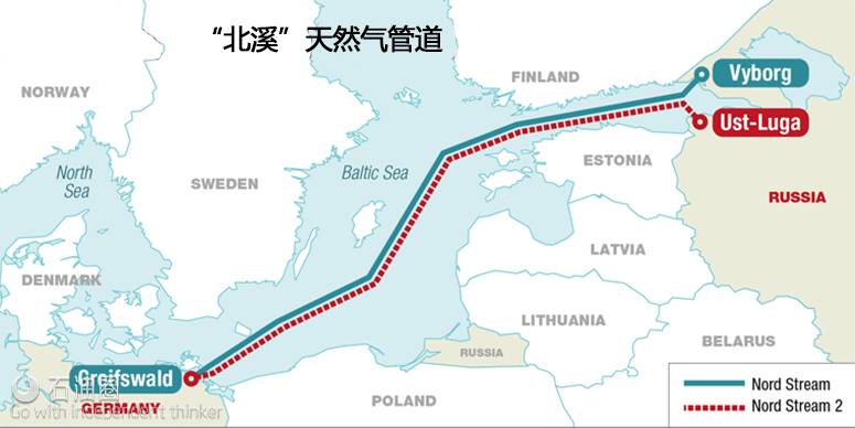 “北溪-1”管道重大泄漏被德國叫停審批程序