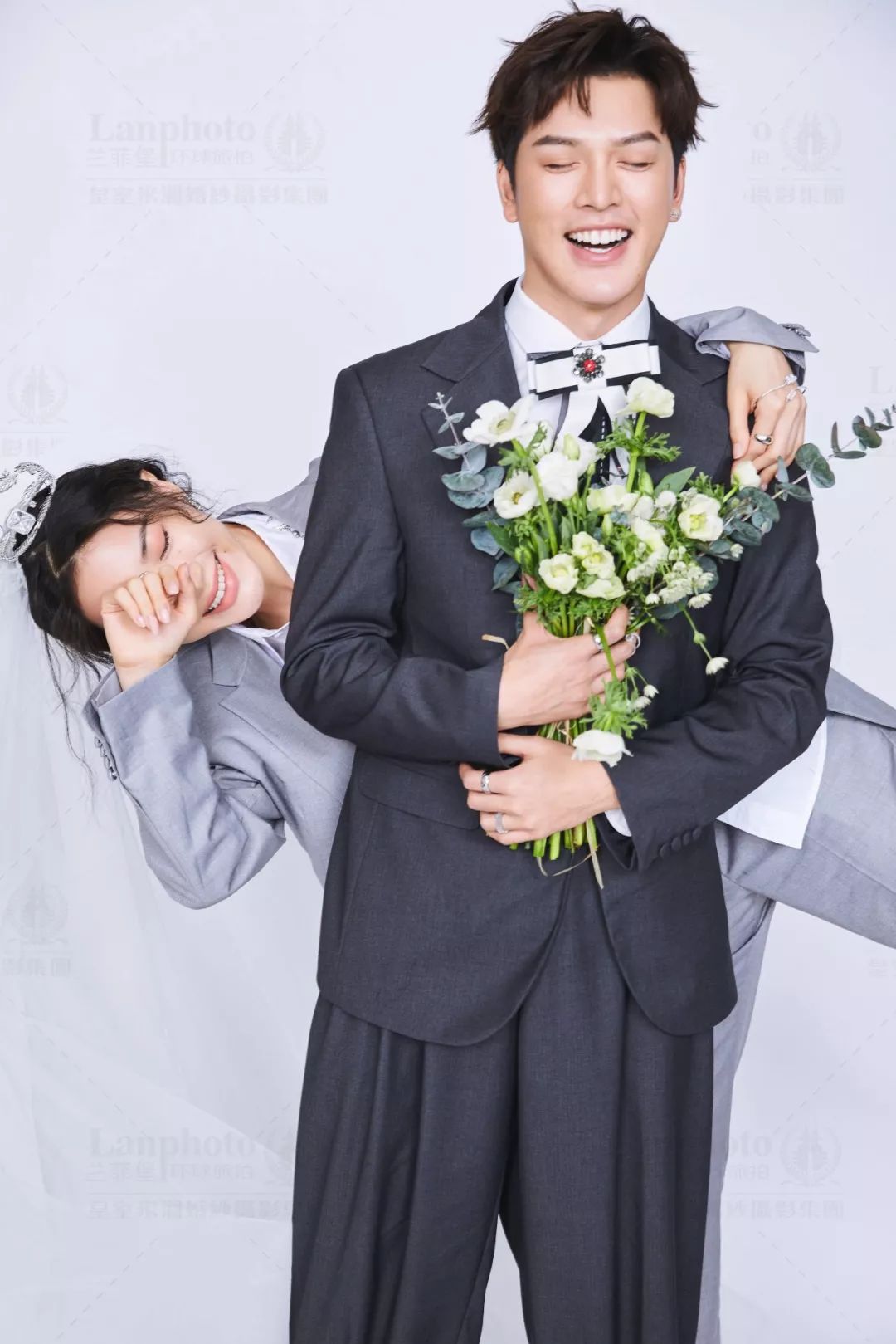 婚紗照修圖技巧_婚紗親子照_婚紗跟拍姐妹照