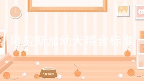 阿拉斯加幼犬喂食標(biāo)準(zhǔn)
